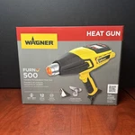 Wagner #2363334 Furno 500 Variable Temp Heat Gun, Nozzles & 12 (4981). Fixed Price $59.99.