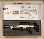 The Boring Company Elon Musk Tesla Not Flame Thrower #412 Low Serial Number. Fixed Price $1495.00.