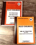 Set Allis Chalmers WD45 Tractor Service Repair Operators Parts Shop Manuals New. Fixed Price $26.97.