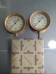 2 Worthington Pump By Ashcroft Steam Pressure Gauge Brass Vintage 6" Face. Fixed Price $600.00.