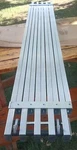 Aluminum Staging Plank. 6-9". New Box. Fixed Price $228.00.