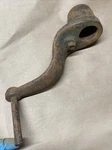 Rare Original Early Stover Vertical Hit Miss Gas Engine Cast Iron Hand Crank. Fixed Price $64.99.