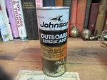 Vintage Johnson Outboard Motor Lubricant Formula 50 2 Cycle Oil Empty. Fixed Price $14.99.