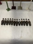 12 Vintage Champion X Spark Plugs Reg Us Pat Off Brass Top Maytag Engine. Fixed Price $106.24.