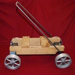 Maytag & Small Engine Truck Cart Kit Briggs Hit Miss Axle Wheel Gas Motor. Fixed Price $150.00.