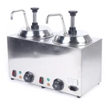 1600W Commercial Hot Fudge Warmer Nacho Cheese Sauce W/ Pump Dispenser Us. Fixed Price $267.32.