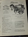 Lauson TLV-900 920 Air Cooled 3 Hp Vertical Power Engine Specs Std Equipment. Fixed Price $19.99.