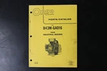 Onan B43M-GA016 Industrial Engines Parts Catalog Manual 960-0254. Fixed Price $29.99.