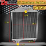 AR38551 Tractor Aluminum Radiator Fit John Deere 2520 2510 4276D 4219DF. Fixed Price $312.55.