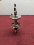 Large Vintage Michigan Lubricator Co. Brass Nickel Drip Oiler Hit Miss Engine. Fixed Price $40.00.