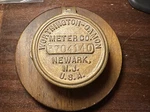 Vintage Worthington Gamon Brass Water Meter Cover Newark N.j. Trinket Box. Fixed Price $22.50.