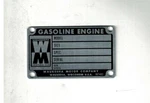 Vintage Waukesha Motor Co. Metal Product Gasoline Engine. Fixed Price $12.00.