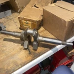 Briggs Vintage Nos 260761 Crankshaft For Model 23. Fixed Price $325.00.