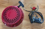 Lot Of 2 Parts For Honda GX340 Recoil Assembly And Ignition New Nos. Fixed Price $30.00.