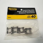 Speeco Connecting Links 1/2" Pitch #40 Chain S66401 New. Fixed Price $11.99.