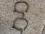 Vintage Clinton Engine Oblong Fuel Gas Tank Mounting Straps. Fixed Price $12.99.