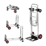 Aluminum Hand Truck 2 1 Folding Dolly Cart 450 Lbs Capacity Heavy Duty. Fixed Price $59.90.