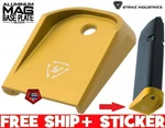 Strike Industries For Glock Aluminum Magazine Base Plate Titan 17 19 22 34 Pad. Fixed Price $21.94.