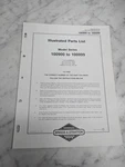 Briggs Stratton 100900 100999 Illustrated Parts List Manual Catalog Book 1979. Fixed Price $14.99.