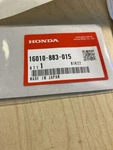 (2 Pcs) Genuine Honda 16010-883-015 Replacement Carburetor Gasket *ships Free*. Fixed Price $19.99.