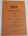 Lister JA6M Marine Diesel Engine Cylinder Operation & Maintenance Manual Book. Fixed Price $29.99.