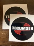 Tecumseh Engine-decals Flying Frisbee Decal, Set Two For Starter Repairs. Fixed Price $9.90.