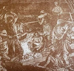 Cutting Wood Steam Engines 1890 Engraving Victorian Stanley Africa DWAA2E. Fixed Price $14.99.