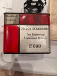 Vintage Expanders Set No 808 Engine Tool Aluminum Pistons With Box. Fixed Price $40.00.