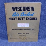 Wisconsin Air Cooled Heavy Duty Engines Book Parts List Models Aens MM-254-B. Fixed Price $16.99.