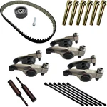 3X Rocker Arms, Bolts, 6X Pushrods, Timing Belt W/ Tools - Fits Deutz 1011F. Fixed Price $404.70.