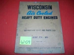 Wisconsin Air Cooled H.d. Engines-instruction Book & Parts List-models AM4 AP4. Fixed Price $38.90.