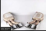 08-10 Mercedes W221 S63 CL63 Amg Exhaust Mufflers Tips Set Hollowed Oem. Fixed Price $699.99.