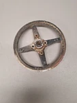 Vtg Mower Engine Pulley Rope Start Briggs Kohler Tecumseh Riding Side Shaft. Fixed Price $14.96.