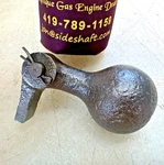 Governor Weight For Jacobson Bull's Eye Ward Side Shaft Hit Miss Gas Engine. Fixed Price $79.95.