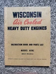 Model Aenl Wisconsin Air Cooled Heavy Duty Engines Issue MM-283-B. Fixed Price $16.97.