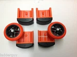 Complete Wheel/foot Kit For Alta One, Megalite Little Giant Ladder Type 1 Feet. Fixed Price $40.00.