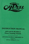 Advance Rumely Oil Pull Tractor Book Manual Gas Engine Motor Hit Miss Thresher. Fixed Price $19.77.