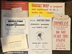 Rare 1958 Seminole Mower Co Swivel Boy Advertising Clinton Engine Hang Tag. Fixed Price $59.99.