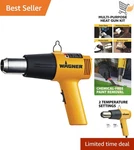 Heat Gun Dual Temp 750F/1000F Hand Tool For Paint Shrink Wrap Pipes Repair. Fixed Price $39.98.