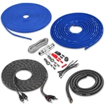 Open Box, Great Belva BAK42BL Blue Gauge Amplifier Wire Kit W/ 2-CHANNEL Rca. Fixed Price $41.99.