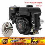 Engine Electric Start Side Shaft Motor Ohv Gasoline 3600RPM 7.5HP Usa. Fixed Price $160.57.