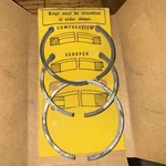 New Clinton Air Cooled Gas Engine Piston Ring Set # 10023 Nos Rare Old Part. Fixed Price $31.99.
