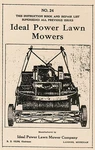 Ideal Power Gas Engine Lawn Mowers Reo Olds Hit Miss Motor Book Manual. Fixed Price $19.05.