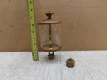 Vtg Antique Consolidated Brass X12A6 Drip Oiler Steam Gas Hit Miss Engine. Fixed Price $59.99.