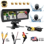 4.3" Double Screens Vehicle Security System + 2X Waterproof Night Vision Cam 20C. Fixed Price $69.99.