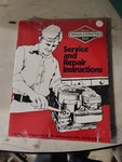 Briggs And Stratton Service Repair Instructions 270962. Fixed Price $13.50.