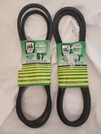 2-PACK Dial Manufacturing Inc. In. Evaporative Cooler V-belt 4L-670 (A-65). Fixed Price $19.62.