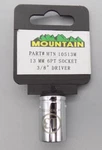 Mountain Tools New MTN10513M 6 Point 3/8" Drive 13MM Shallow Metric Socket B/n. Fixed Price $8.95.