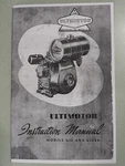 Ultimotor Engine Models U23,U23R6 Uebelhoer Bros. Instruction Manual. Fixed Price $13.00.
