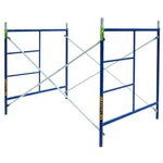 Scaffolding Set 7'X5'X5' 1-STORY Stackable Steel Mason W/ Cross Brace Metaltech. Fixed Price $285.11.